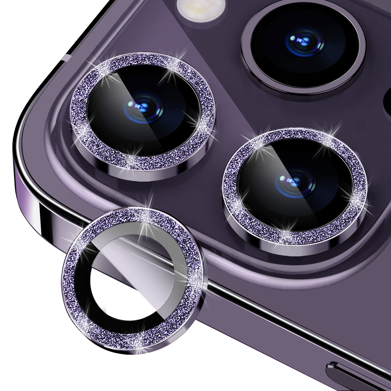 iPhone14Pro 512GB DEEP PURPLE+ ガラスフィルム Amazon.com: Xfilm for iPhone 14 Pro/14 Pro Max Camera Lens